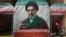 A banner on a Tehran street with a picture of Iran's new Supreme Leader Mojtaba Khamenei