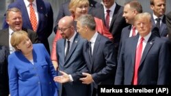 Lideri na samitu NATO-a 2018. u Briselu