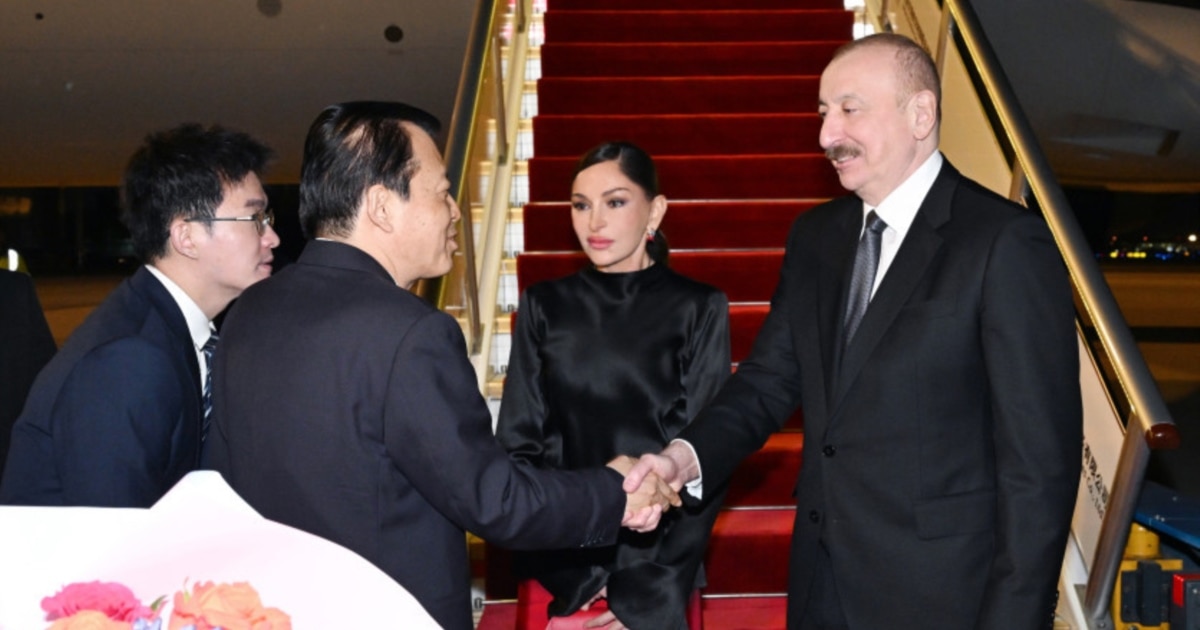 ილჰამ ალიევი ჩინეთს ეწვია