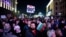 Bulgaria - Thousands rallied in Sofia after lawmakers reintroduced a controversial budget plan - screen grab