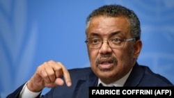 Directorul General OMS, Tedros Adhanom Ghebreyesus.