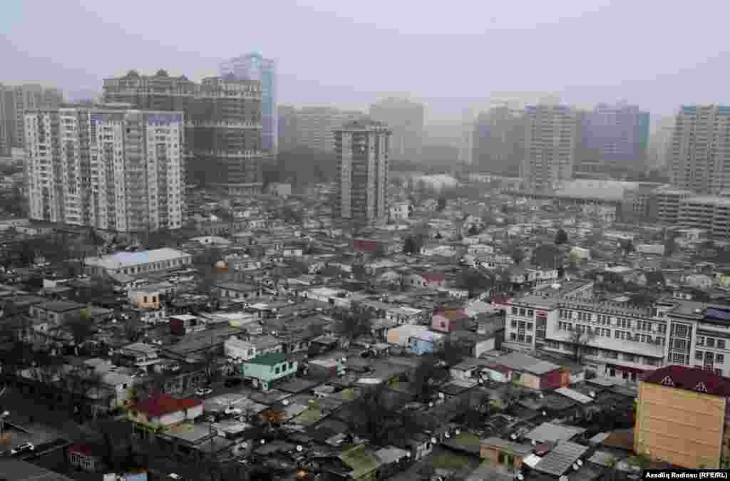 "Kubinka"nın hündürmərtəbəli binadan görünüşü