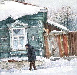 Zgrada iz carskog doba u Zarajsku, južno od Moskve