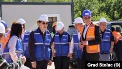 Gradilište na lokaciji Komanje brdo, april 2025.