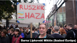 Magyar Péter szerint ma újra elhangozhatna ugyanaz a mondat, amellyel Orbán Viktor ’89-es beszéde befejeződött: „Ha van bennünk elég mersz, hogy mindazt akarjuk, de csak akkor beteljesíthetjük forradalmunk akaratát."