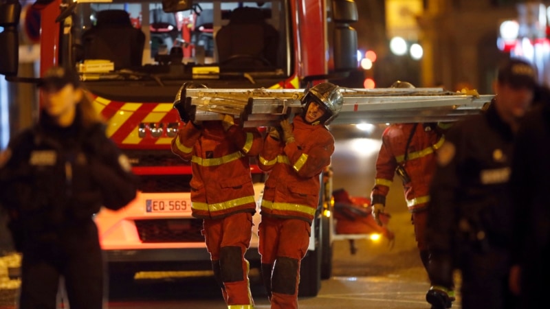Уапсена жена за пожарот во Париз