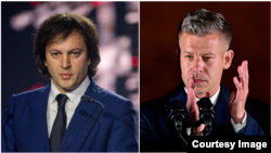 ფოტოკოლაჟი: ირაკლი კობახიძე და პეტერ მადიარი