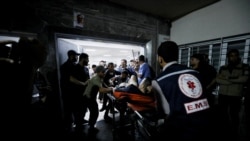 Sute de persoane au fost ucise într-o explozie la un spital din Gaza