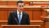 Premierul Sorin Grindeanu în Parlamentul de la București