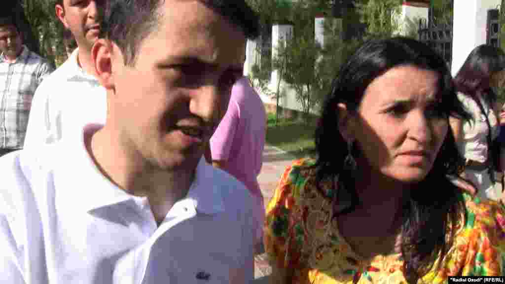 Хайрулло Саидов и Мавджуда Сохибназарова