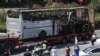 Autobuzul în care a avut loc explozia