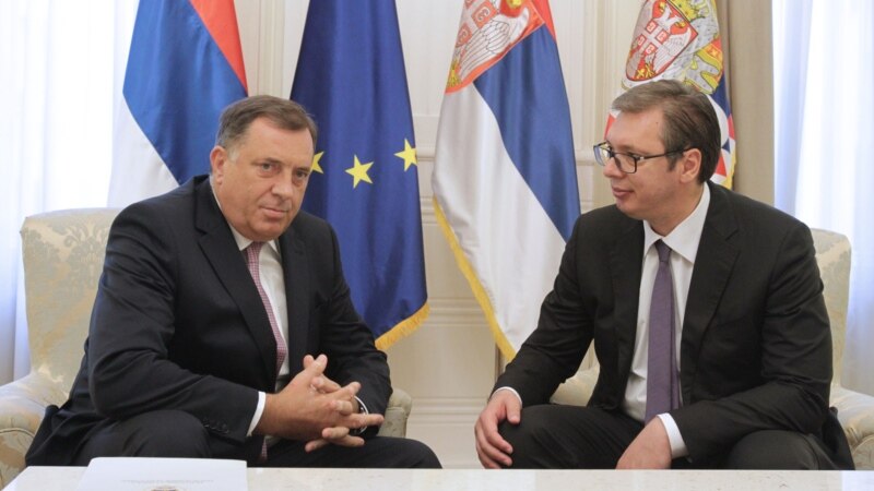 Dodik u četvrtak kod Vučića u Beogradu