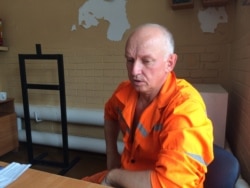 Öňki oppozisiýa lideri Wladimir Kozlow tussagda wagtynda. 2015-nji ýylyň iýuly.