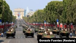 Parada militară de Ziua Națională a Franţei. Paris, 14 iulie 2018