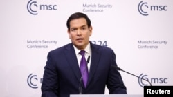 Американскиот државен секретар Марко РУбио на Минхенската безбедносна конференција, 14.02.2026