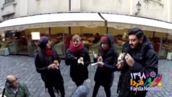 گشتی با هنرمندان برنامه نوروزی در شهر پراگ - قسمت اول