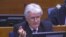 Radovan Karadžić na sudu gde mu se sudi za ratne zločine, Haški tribunal, 11. mart 2011.