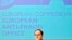 Franz-Hermann Bruner, az OLAF akkori vezetője tart sajtótájékoztatót Brüsszelben 2009. július 9-én