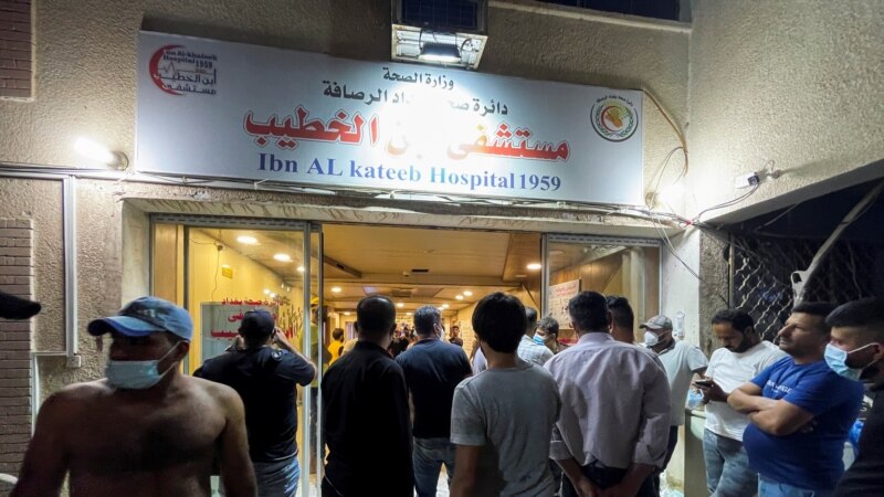 Над 80 загинати во пожар во ковид-болница во Багдад
