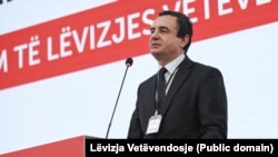 Lider Samoopredeljenja i vršilac dužnosti premijera Kosova Aljbin Kurti, 6. septembar 2025.