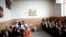 Afghan schoolchildren attend a class at the Shahid Nasseri refugee camp in Taraz Nahid village near the city of Saveh, some 130 kms southwest of the capital Tehran (file photo).