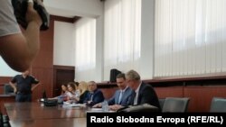 Bivši premjer Nikola Gurevski na sudu 21. jula 2017.