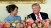 Жонка Трампа пераехала ў Вашынгтон і апублікавала фота з вакна новага дому