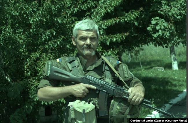 «Хорс» під час служби у Національній гвардії України