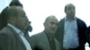 Armenia -- Former President Robert Kocharian (C) and his lawyers attend a court hearing in Yerevan, March 30, 2021.