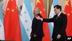 وزیران خارجه چین و هندوراس در پکن
