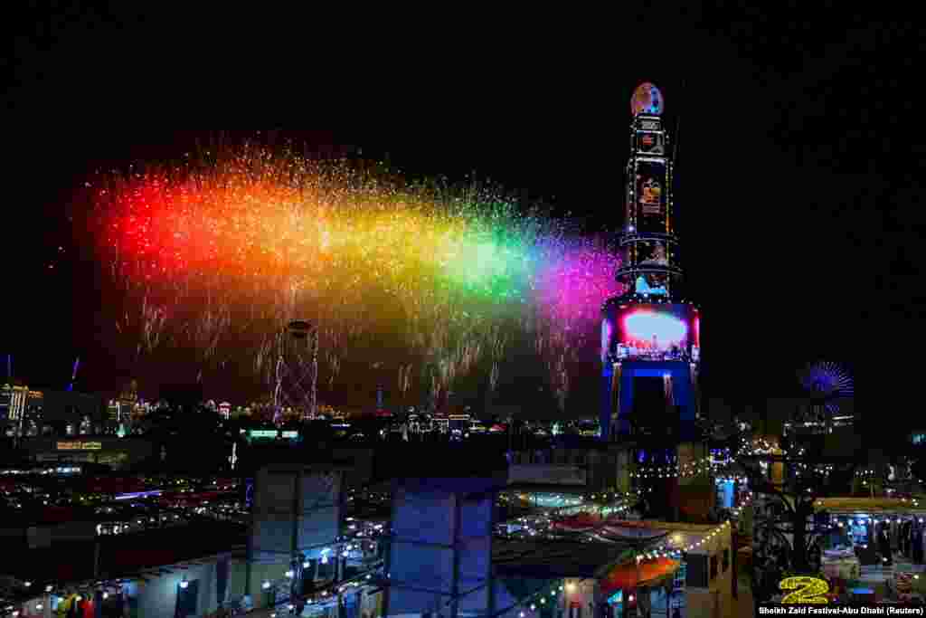 Vatromet za Novu godinu u Abu Dabiju, Ujedinjeni Arapski Emirati