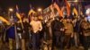 Armenia - Supporters of the New Armenia Public Salvation Front demonstrate in Yerevan, 2Dec2015.