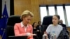 Švedska aktivistkinja Greta Tunberg na sastanku šefice Evropske komsije Ursula fon der Lajen i evropskih komesara