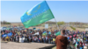 Bashkortostan -- Ufa -- Flashmob to protect Bashkir mountains Shihany -- 12May2018