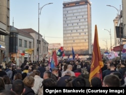 Studenti i građani u centru Niša 1. mart 2026.