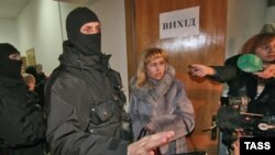 Бійці спецпідрозділу «Альфа» у головному офісі НАК «Нафтогаз України» в Києві, 4 березня 2009 р. 
