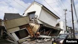 Urušena kuća u južnom dijelu Japana