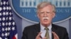 U.S. national-security adviser John Bolton 