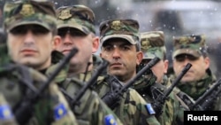 Припадници на косовските безбедносни сили.