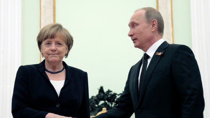 Меркель и Путин встречаются в Сочи