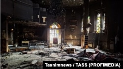 Աբուզար մզկիթը, որը վնասվել է 2025-ի դեկտեմբերի 29-ից ի վեր երկրում տեղի ունեցած անկարգությունների հետևանքով