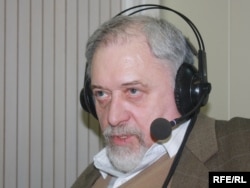 Семен Глузман у студії Радіо Свобода. Київ, 2010 рік