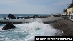 Крым узімку