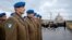 Польские военные моряки на параде перед началом совместных учений НАТО. Осень 2024 года