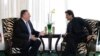 U.S. Secretary of State Mike Pompeo meets with Pakistani Prime Minister Imran Khan in Washington, D.C., on July 23.