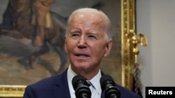 Predsjednik SAD-a Joe Biden u Bijeloj kući u Washingtonu, SAD, 16. februara 2024. 