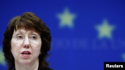 EU High Representative for Foreign Affairs and Security Catherine Ashton 