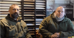 Pavel Botka (left) and Jiri Urbanek, Czech mercenaries in the Donbas