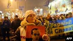 Хода на честь Бандери 1 січня 2014 року, Київ