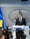 Kryeministri në detyrë i Kosovës, Albin Kurti. 21 korrik, 2025.